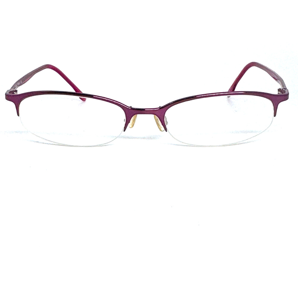 BCBGMAXAZRIA ORCHID AZA Semi Rimless‎ Eyeglasses Frames only 50-17-135 H16218